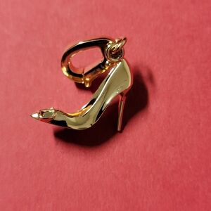 valentino shoe ,bag, and valentino signature  harm charm and necklace